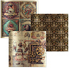 Ciao Bella The Chocolate Factory 6x6 Inch Deluxe Paper Silver & Vellum Dual Pack Mixed (6pcs) (CBXQ013) Ciao Bella The Chocolate Factory 6x6 Inch Deluxe Paper Silver & Vellum Dual Pack Mixed (6pcs) (CBXQ013)