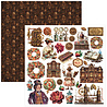 Ciao Bella The Chocolate Factory 12x12 Inch Paper Pad (12pcs) (CBPM100) Ciao Bella The Chocolate Factory 12x12 Inch Paper Pad (12pcs) (CBPM100)
