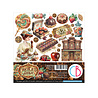 Ciao Bella The Chocolate Factory 6x6 Inch Fussy Cut Pad (24pcs) (CBQE100) Ciao Bella The Chocolate Factory 6x6 Inch Fussy Cut Pad (24pcs) (CBQE100)