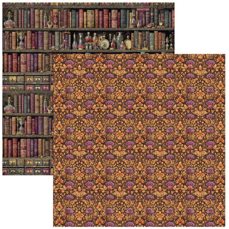 Ciao Bella The Chocolate Factory 12x12 Inch Patterns Pad (8pcs) (CBT100) Ciao Bella The Chocolate Factory 12x12 Inch Patterns Pad (8pcs) (CBT100)