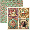 Ciao Bella The Chocolate Factory 8x8 Inch Paper Pad (12pcs) (CBH100) Ciao Bella The Chocolate Factory 8x8 Inch Paper Pad (12pcs) (CBH100)