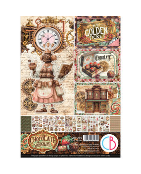 Ciao Bella The Chocolate Factory A4 Creative Pad (9pcs) (CBCL100)