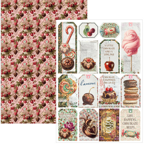 Ciao Bella The Chocolate Factory A4 Creative Pad (9pcs) (CBCL100) Ciao Bella The Chocolate Factory A4 Creative Pad (9pcs) (CBCL100)