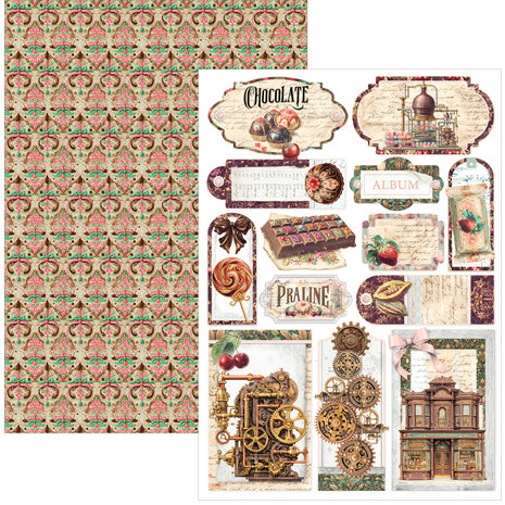 Ciao Bella The Chocolate Factory A4 Creative Pad (9pcs) (CBCL100) Ciao Bella The Chocolate Factory A4 Creative Pad (9pcs) (CBCL100)
