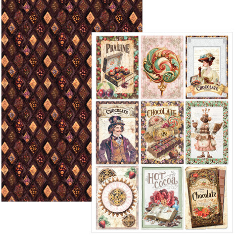 Ciao Bella The Chocolate Factory A4 Creative Pad (9pcs) (CBCL100) Ciao Bella The Chocolate Factory A4 Creative Pad (9pcs) (CBCL100)