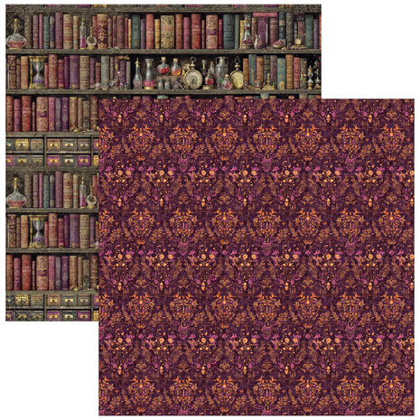 Ciao Bella The Chocolate Factory 8x8 Inch Paper Pad (12pcs) (CBH100) Ciao Bella The Chocolate Factory 8x8 Inch Paper Pad (12pcs) (CBH100)