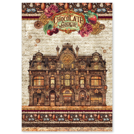 Ciao Bella The Chocolate Factory A4 Rice Paper Mixed (4pcs) (CBRA016) Ciao Bella The Chocolate Factory A4 Rice Paper Mixed (4pcs) (CBRA016)