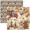 Ciao Bella The Chocolate Factory 8x8 Inch Paper Pad (12pcs) (CBH100) Ciao Bella The Chocolate Factory 8x8 Inch Paper Pad (12pcs) (CBH100)