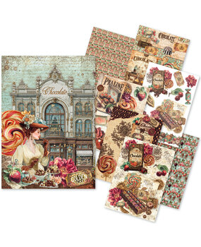 Ciao Bella The Chocolate Factory A5 Rice Paper Mixed (8pcs) (CBRS047)