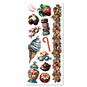 Ciao Bella The Chocolate Factory Transparent Adhesive Sheets (5pcs) (CBI019)