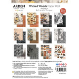 Arden Creative Studio Wicked Woods 6x8 Inch Paper Pad by Katie Pertiet (ACSPP0030)