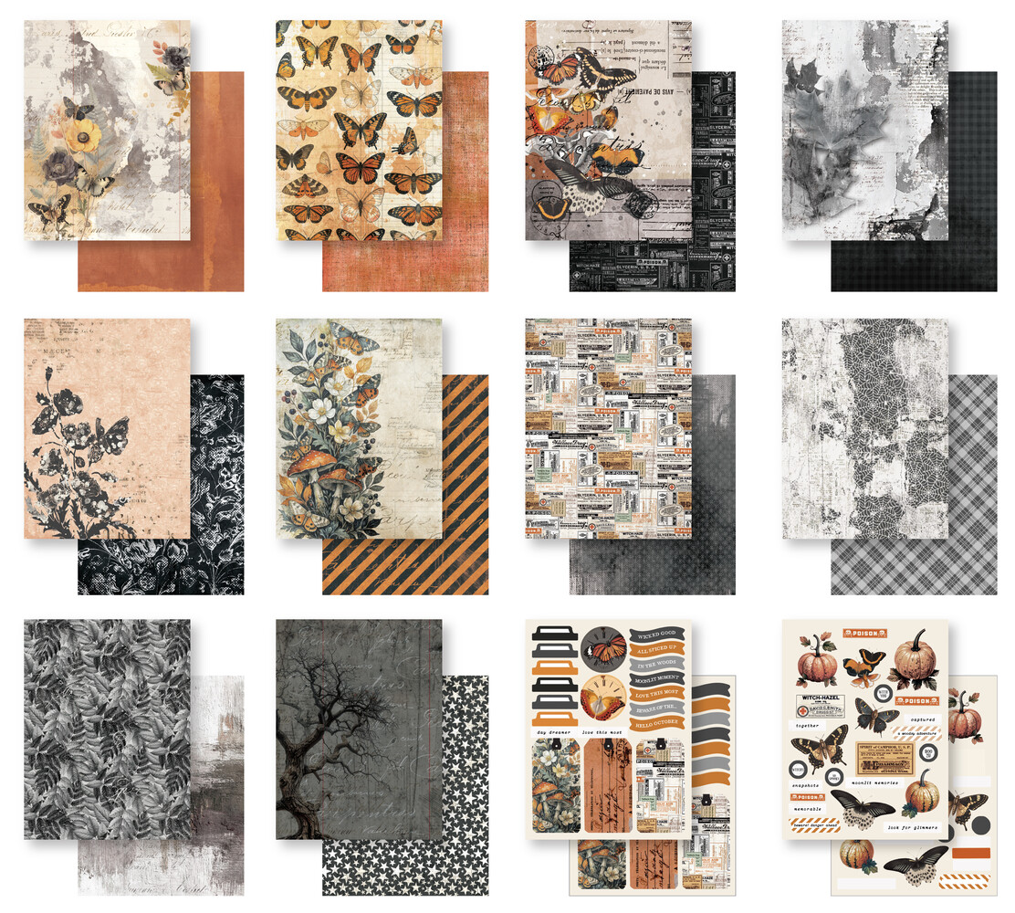 Arden Creative Studio Wicked Woods 6x8 Inch Paper Pad by Katie Pertiet (ACSPP0030)
