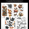 Arden Creative Studio Wicked Woods 6x8 Inch Rub-On Transfer Set by Katie Pertiet (ACSRO0012) Arden Creative Studio Wicked Woods 6x8 Inch Rub-On Transfer Set by Katie Pertiet (ACSRO0012)