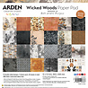 Arden Creative Studio Wicked Woods 12x12 Inch Paper Pad by Katie Pertiet (ACSPP0029)