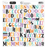 Pinkfresh Studio BooVille Puffy Alpha Stickers by Paige Evans (326726)