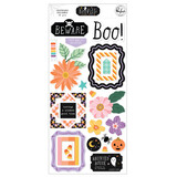 Pinkfresh Studio BooVille Chipboard Stickers by Paige Evans (326426)