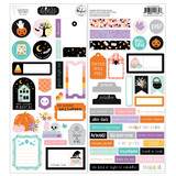 Pinkfresh Studio BooVille Cardstock Stickers by Paige Evans (326326)