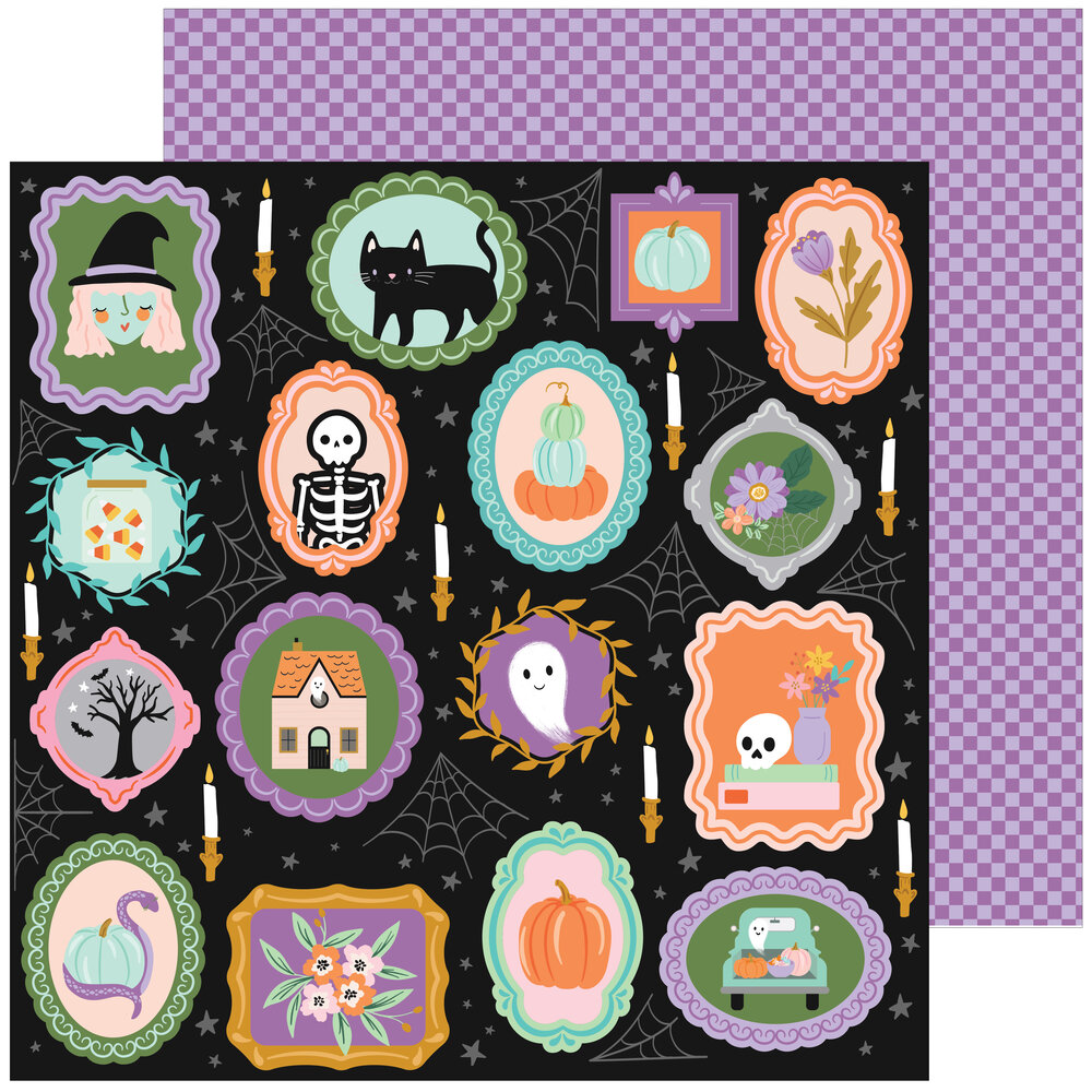 Pinkfresh Studio BooVille 6x6 Inch Paper Pack Double-Sided (24pcs) by Paige Evans (326026) Pinkfresh Studio BooVille 6x6 Inch Paper Pack Double-Sided (24pcs) by Paige Evans (326026)
