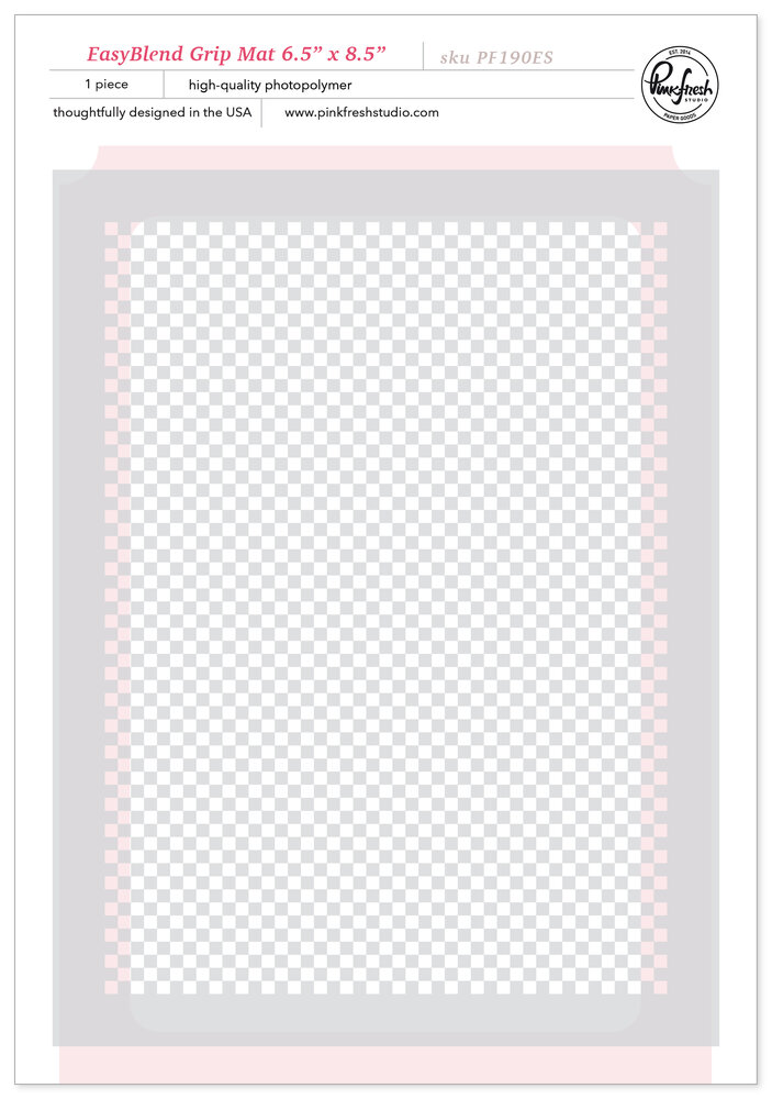 Pinkfresh Studio EasyBlend Grip Mat 6.5x8.5 Inch (PF190ES)
