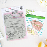 Pinkfresh Studio Quiet Moments Cling Stamp Gentle Escape by Inna Moreva (329626)