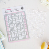 Pinkfresh Studio Quiet Moments Coverplate Die Block Party by Inna Moreva (330626)