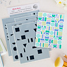 Pinkfresh Studio Quiet Moments Stencil Block Party by Inna Moreva (330726)