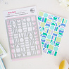 Pinkfresh Studio Quiet Moments Coverplate Die Block Party by Inna Moreva (330626) Pinkfresh Studio Quiet Moments Coverplate Die Block Party by Inna Moreva (330626)
