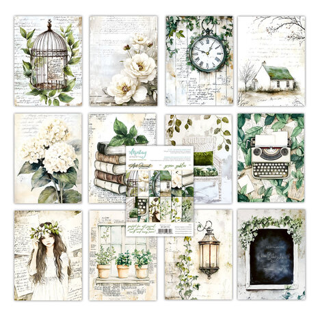 Mintay Art Journal Paper Pad 6x8 Inch Green Gables (MT-ART-P10) Mintay Art Journal Paper Pad 6x8 Inch Green Gables (MT-ART-P10)