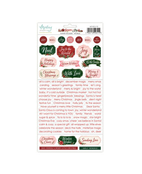 Mintay Season of Joy 6x12 Inch Paper Stickers Words (MT-SOJ-13)