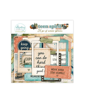 Mintay Teen Spirit Paper Ephemera (36pcs) (MT-TSP-LSCE)