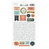Teen Spirit 6x12 Inch Paper Stickers Words (MT-TSP-13)