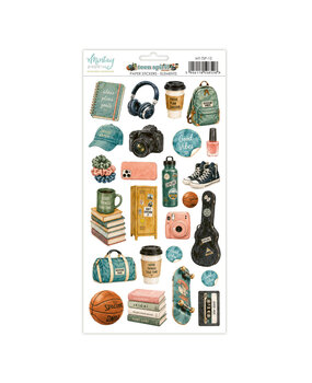 Mintay Teen Spirit 6x12 Inch Paper Stickers Elements (MT-TSP-12)