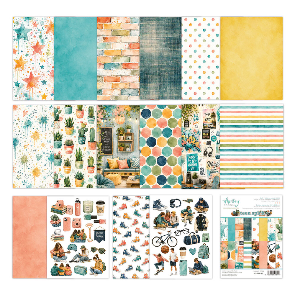 Mintay Teen Spirit 6x8 Inch Add-On Paper Pack (MT-TSP-11)