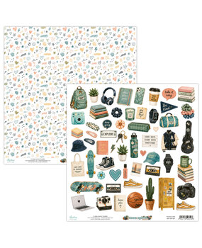 Mintay Teen Spirit 12x12 Inch Paper Elements (MT-TSP-09)
