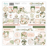 Mintay The Wedding Day 12x12 Inch Chipboard Ephemera Sheet (MT-TWD-14)