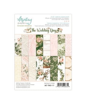 Mintay The Wedding Day 6x8 Inch Add-On Paper Pack (MT-TWD-11)