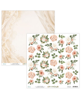 Mintay The Wedding Day 12x12 Inch Fussy Cut Floral Paper (MT-TWD-10)