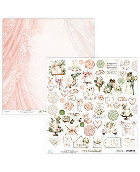 Mintay The Wedding Day 12x12 Inch Paper Elements (MT-TWD-09)
