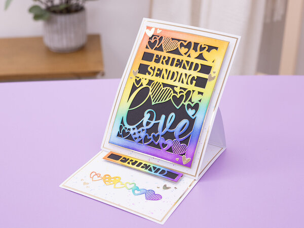 Crafter's Companion Interchangeable Create-a-Card Dies Sending Love (CC-MD-CAD-SELO) Crafter's Companion Interchangeable Create-a-Card Dies Sending Love (CC-MD-CAD-SELO)
