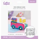 Crafter's Companion 3D Metal Die & Stencils Ice Cream Van (CC-MD-STEN-ICEVAN)