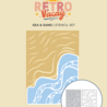 Crafter's Companion Retro Vacay Stencil Set Sea & Sand (CC-RV-STEN-SESA) Crafter's Companion Retro Vacay Stencil Set Sea & Sand (CC-RV-STEN-SESA)