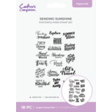 Crafter's Companion Retro Vacay Photopolymer Stamp Set Sending Sunshine (CC-RV-STP-SESU)