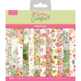 Crafter's Companion Summer Garden 6x6 Inch Paper Pad by Nature's Garden (NG-SUG-PAD6)