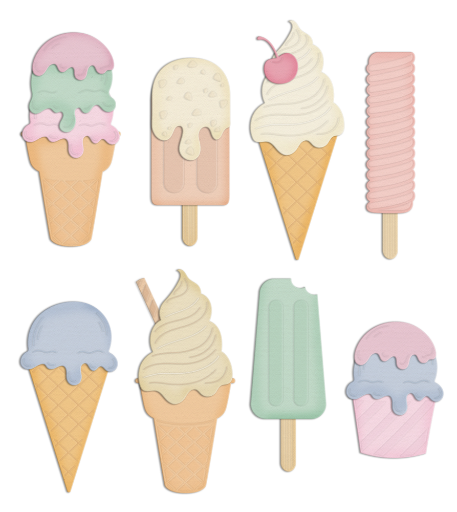 Crafter's Companion Life is Sweet Metal Die Set Ice Creams & Lollies (CC-LS-MD-ICLO) Crafter's Companion Life is Sweet Metal Die Set Ice Creams & Lollies (CC-LS-MD-ICLO)