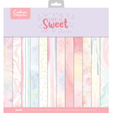 Crafter's Companion Life is Sweet 12x12 Inch Paper Pad (CC-LS-PAD12)