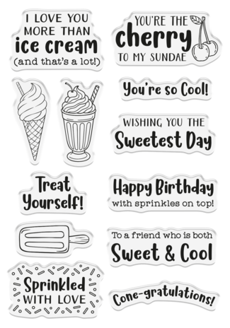 Crafter's Companion Life is Sweet Photopolymer Stamp Set The Sweetest Day (CC-LS-STP-TSWD) Crafter's Companion Life is Sweet Photopolymer Stamp Set The Sweetest Day (CC-LS-STP-TSWD)