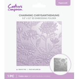 Crafter's Companion 3D Embossing Folder Charming Chrysanthemums (CC-3D-EF5.5-CHCH)