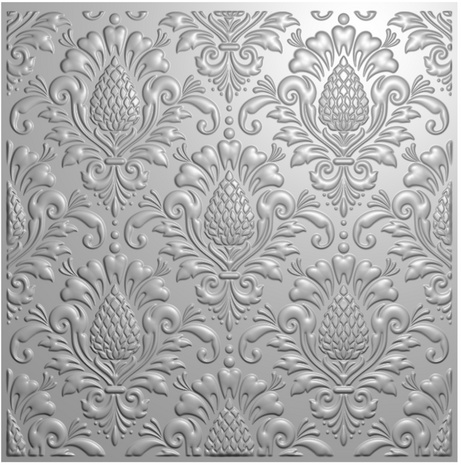 Crafter's Companion 3D Embossing Folder Regal Damask (CC-3D-EF5.5-REDA) Crafter's Companion 3D Embossing Folder Regal Damask (CC-3D-EF5.5-REDA)