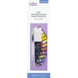Crafter's Companion Flip Watercolour Paint Palette (42 Colours) (CC-FLIP-WATPAL)