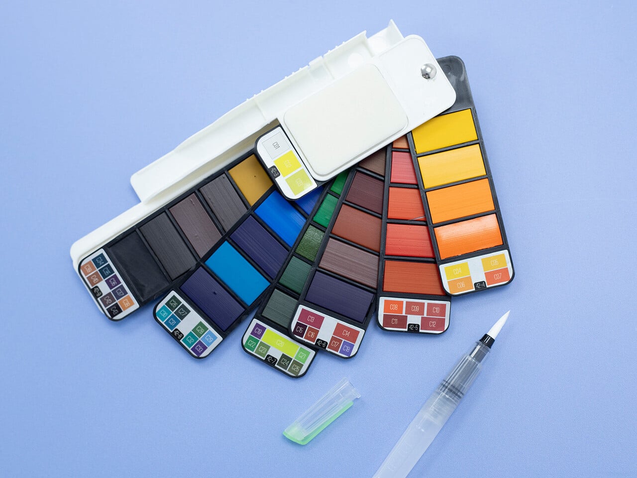 Crafter's Companion Flip Watercolour Paint Palette (42 Colours) (CC-FLIP-WATPAL) Crafter's Companion Flip Watercolour Paint Palette (42 Colours) (CC-FLIP-WATPAL)